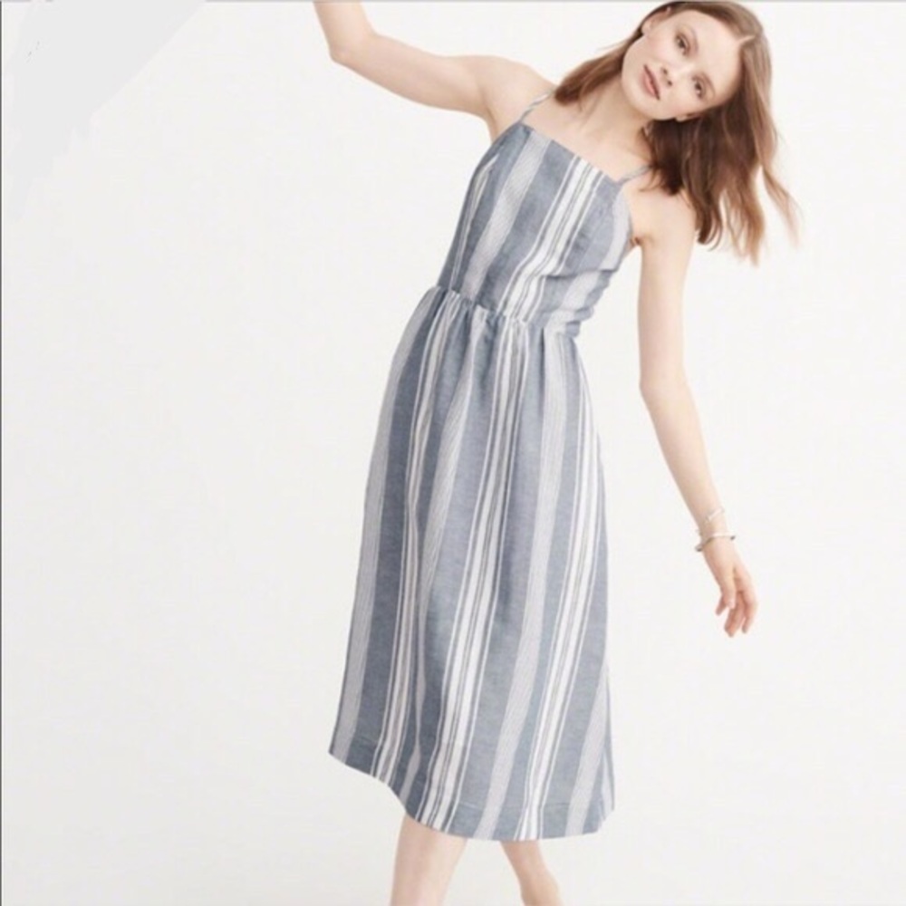 AF square neck midi dress